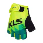 Dětské cyklo rukavice Kellys Yogi Short limetková M