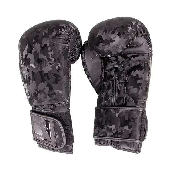 Boxerské rukavice inSPORTline Cameno camo 12oz
