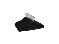 Ramienko na oblečenie s čiernym velúrom, 50ks