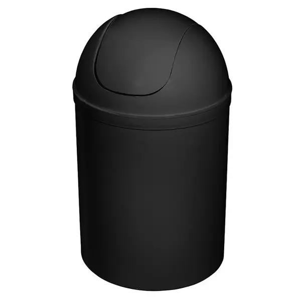 Odpadkový koš 5 L černý Bisk