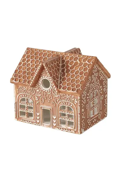 Vánoční LED dekorace Boltze Gingerbread 15 cm hnědá barva