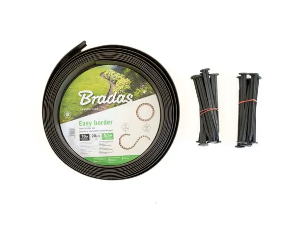 Bradas Easy Border 5 x 1000 cm hnědá 1 ks 3926.90.97