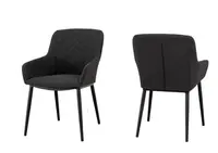 Záhradné kreslo PARIS LIKA-TEX antracit, luxusné DPMG22-S1-365A