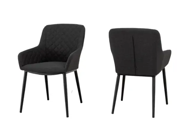 Záhradné kreslo PARIS LIKA-TEX antracit, luxusné DPMG22-S1-365A