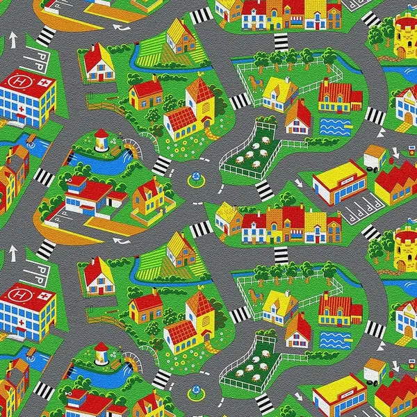 Kobercová Krytina 4m Little Village 90