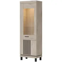 Vitrína Mati Mi07 dub cremona/černá