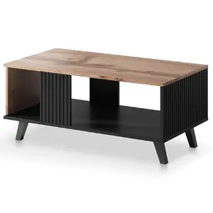 Konferenční stolek Random Law dub wotan/černá