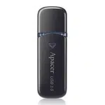 Apacer USB flash disk, USB 3.0, 32GB, AH355, černý, AP32GAH355B-1, USB A, s krytkou