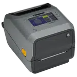 Zebra ZD621t, 12 dots/mm (300 dpi), disp. (colour), RTC, USB, USB Host, RS232, BT, Ethernet, Wi-Fi, kit (USB), grey