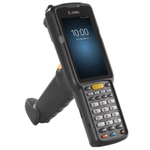 Zebra MC3300, 2D, 10.5 cm (4''), num., BT, Wi-Fi, Android, RB