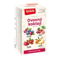 APOTHEKE Premier, ovocný koktejl směs čajů 5 x 4 sáčků