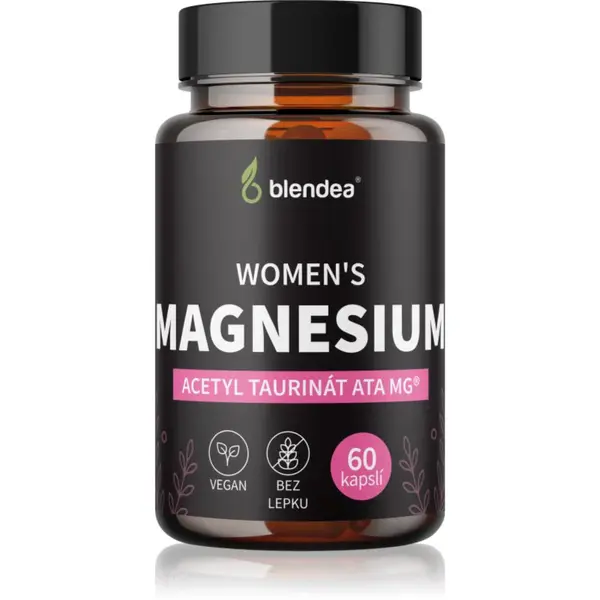 Blendea Woman's magnesium kapsuly na podporu fyzickej a psychickej rovnováhy tela 60 cps