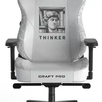 herní židle DXRacer CRAFT THINKER bílá