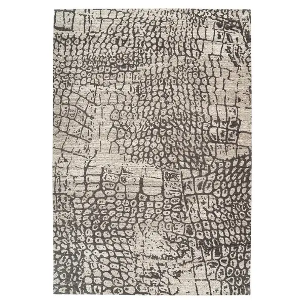 KOBEREC TKANÝ NA PLOCHO, 120/170 cm, šedá