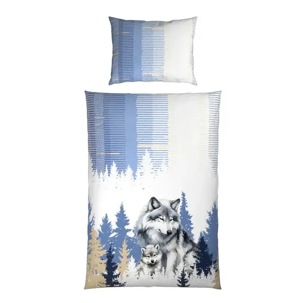 Esposa OBOUSTRANNÉ POVLEČENÍ, satén, vícebarevná, 140/200 cm