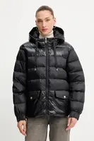 Bunda Liu Jo černá barva, přechodná, TF5003.T9804