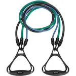 Spokey BACKER SET Gumový expander, čierna, veľkosť