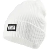 Puma CLASSIC CUFF BEANIE Pánska pletená čiapka, biela, veľkosť