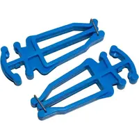 HS Sport SKI HOLDER Nosič na bežky a palice, modrá, veľkosť