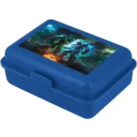 BAAGL ROBOTI Box na desiatu, modrá, veľkosť