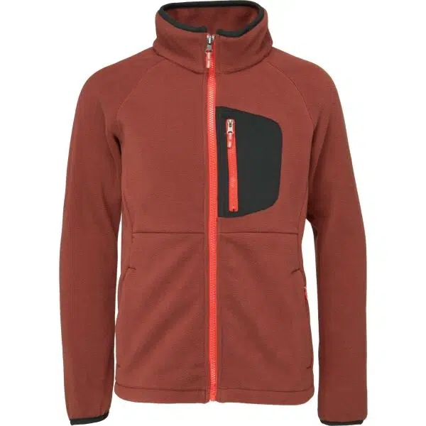 Columbia FAST TREK IV FLEECE FULL ZIP Dievčenská mikina, hnedá, veľkosť