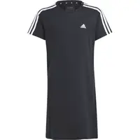 adidas ESSENTIALS 3-STRIPES DRESS Dievčenské šaty, čierna, veľkosť