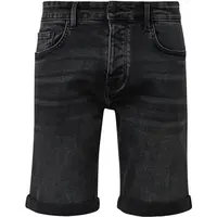 s.Oliver Q/S DENIM TROUSERS Pánske džínsové šortky, čierna, veľkosť