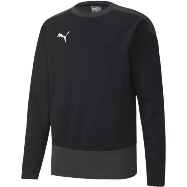 Puma TEAMGOAL 23 TRAINING SWEAT Pánska športová mikina, čierna, veľkosť