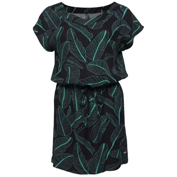 Willard TRICIA Dámske plátenné šaty, čierna, veľkosť XXL