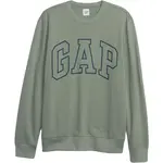 GAP V-LW DB FLEECE Pánska mikina, zelená, veľkosť