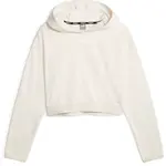 Puma STRONG POWER FLEECE HOODIE Dámska mikina, béžová, veľkosť