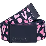 Lewro BOTUM Detský textilný opasok, tmavo modrá, veľkosť 98