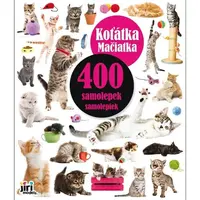 JIRI MODELS 400 MAČIATKA Samolepková knižka, mix, veľkosť