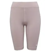 Nike SPORTSWEAR ESSENTIAL Dámske voľnočasové šortky, béžová, veľkosť