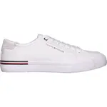 Tommy Hilfiger CORE CORPORATE VULCCANVAS Pánske tenisky, biela, veľkosť