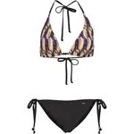 AQUOS MAJULA Dámske dvojdielne plavky, tmavo modrá, veľkosť