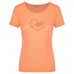 KILPI GAROVE Dámske outdoorové tričko, oranžová, veľkosť