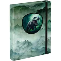 BAAGL DINO Obal na školské zošity A5, zelená, veľkosť