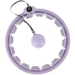 HMS HHW09 Masážna hula hop obruč so závažím, fialová, veľkosť