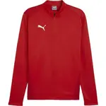 Puma TEAMGOAL TRAINING 1/4 ZIP TOP Pánske tričko, červená, veľkosť