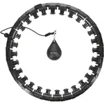 HMS HHW12 PLUS SIZE Masážna hula hop obruč so závažím a počítadlom, čierna, veľkosť