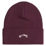 Billabong ARCH BEANIE Pánska čiapka, vínová, veľkosť UNI