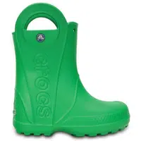 Crocs HANDLE IT RAIN BOOT KIDS Detské gumáky, zelená, veľkosť 27/28