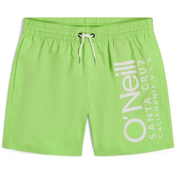 O'Neill ORIGINAL CALI 14 Chlapčenské plavecké šortky, reflexný neón, veľkosť