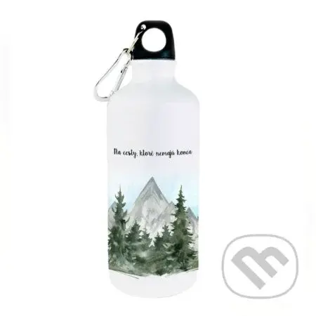Turistická fľaša Na cesty, ktoré nemajú konca