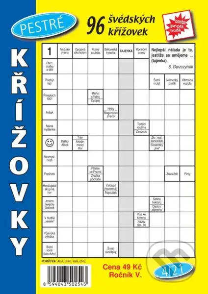 Pestré křížovky 4/2021