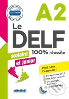 Le DELF A2 100% réussite Scolaire et junior + CD - Marie Rabin, Bruno Girardeau - kniha z kategorie Jazykové učebnice a slovníky