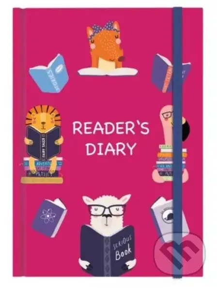 Denník - Reader's diary ružový