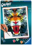 Ravensburger CreArt - Polygonový tygr