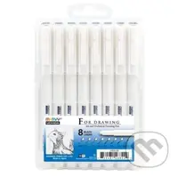 Popisovač 4600-8B 8KS ČERNÝ (B/1,2/1,0/0,8/0,6/0,4/0,2/0,02)